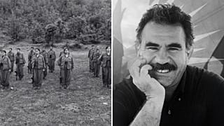 A PKK egyik női osztaga - Öcalan elnök