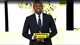 Ali Bamba, journaliste a Africanews