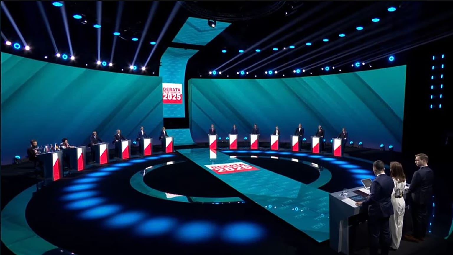 Debata prezydencka w TVP, Warszawa, 12 maja 2025 r.