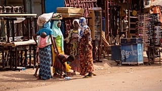 Djibo'da yerinden edilmiş kadınlar, Ouagadougou'da bir arada, 2 Haziran 2023