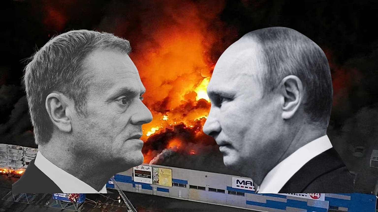 Tusk és Putyin 