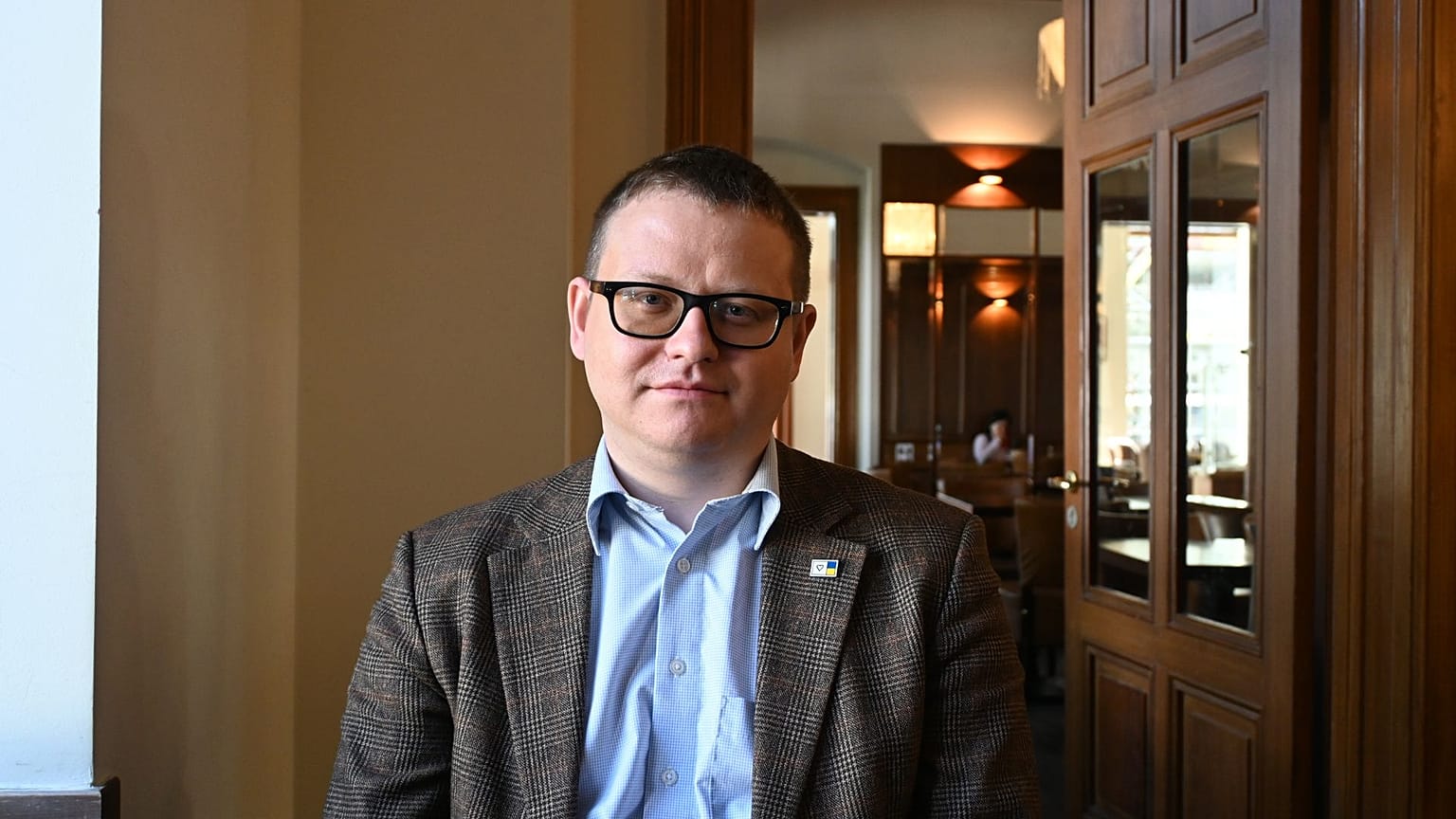 Mykola Bielieskov in Berlin, 13.05.2025