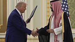 الرئيس الأميركي دونالد ترامب وولي العهد السعودي محمد بن سلمان