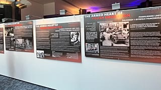 Plakat wystawy o generale Stanisławie Maczku