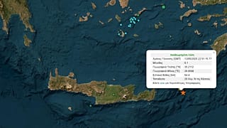 В Греции произошло сильное землетрясение
