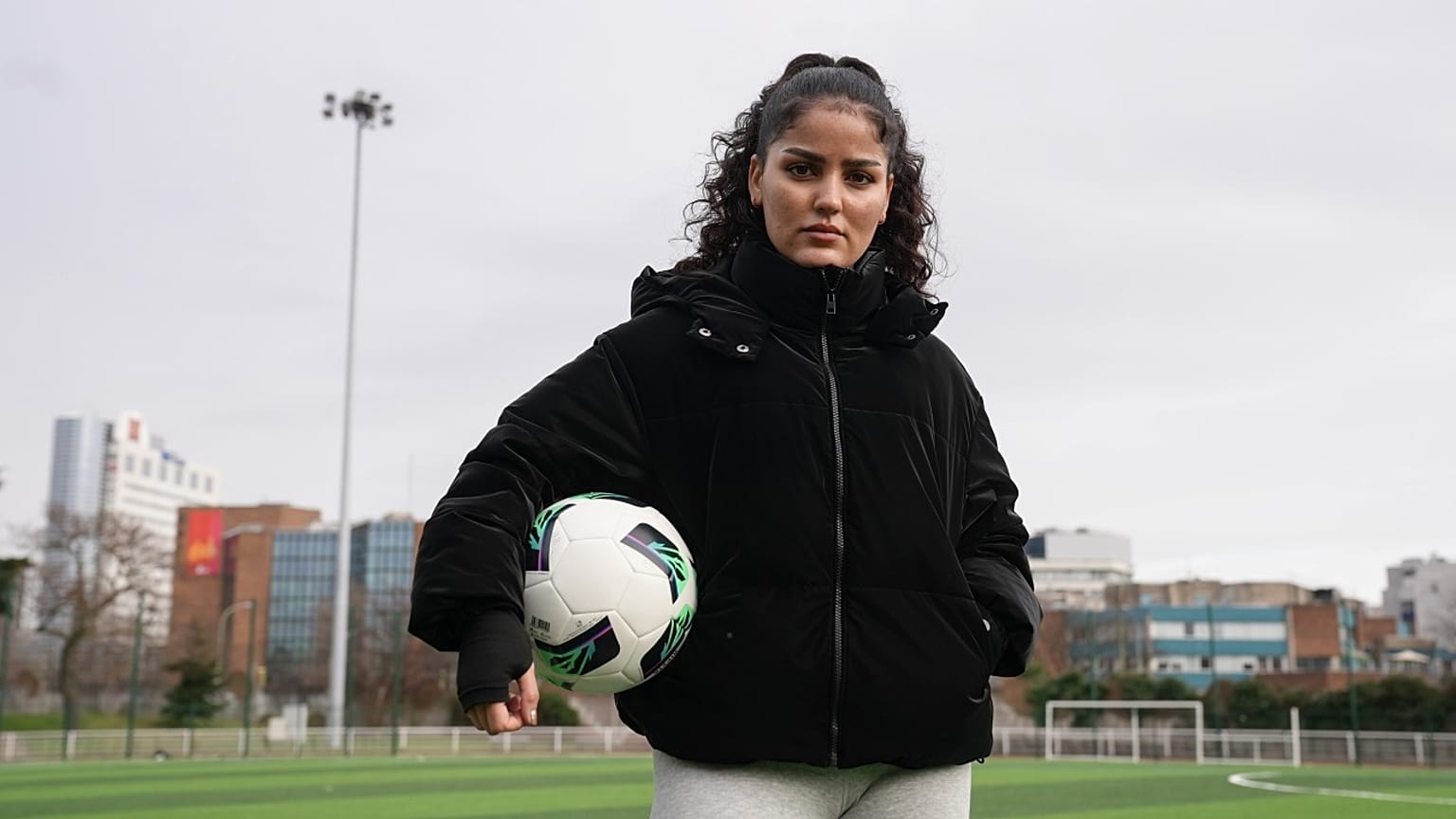 Watch: The Afghan coach helping migrants find their footing in France