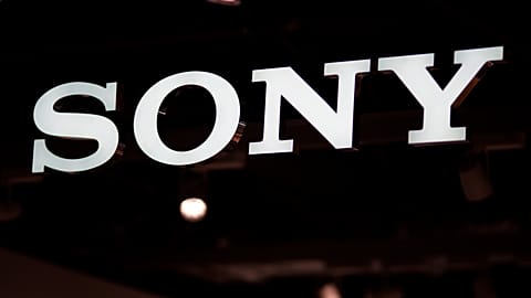 This June 14, 2018 photo shows a Sony logo at its showroom in Tokyo. 