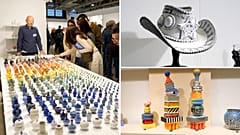 From cowboy hats to interactive monster sculptures: Here are the highlights from Ceramic Art London