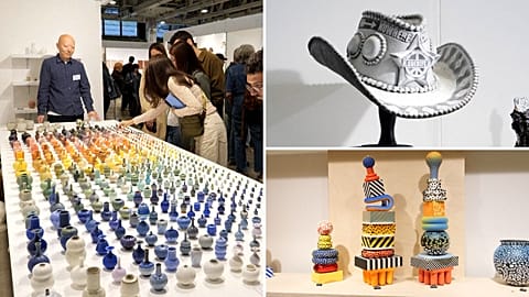 From cowboy hats to interactive monster sculptures: Here are the highlights from Ceramic Art London