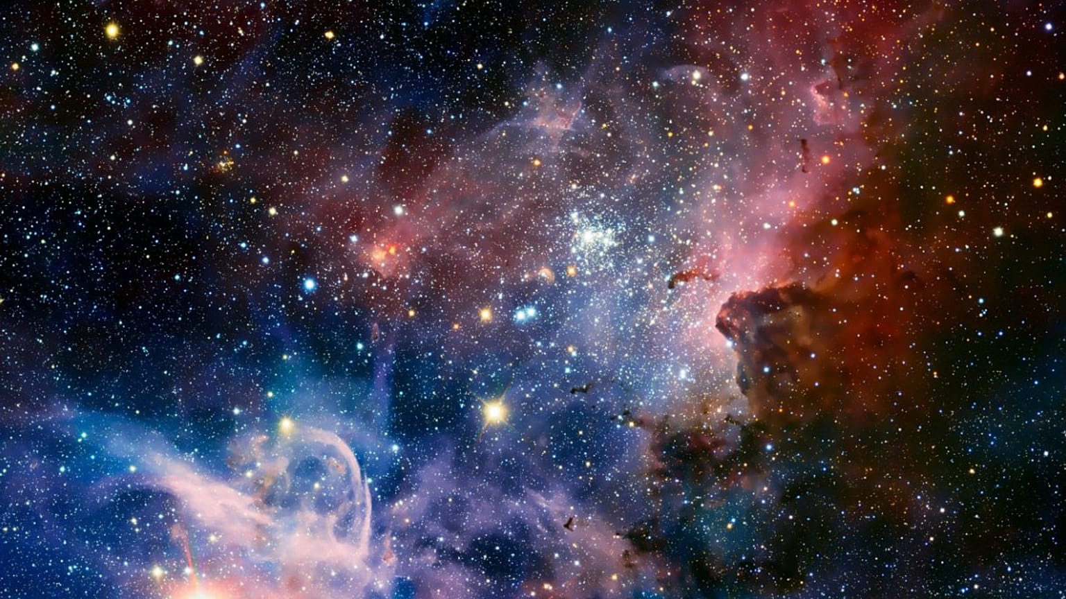 صورة للفضاء الشاسع