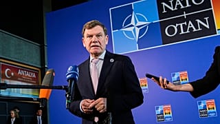 Almanya Dışişleri Bakanı Johann Wadephul, 15 Mayıs 2025 tarihinde Antalya'da düzenlenen gayrı resmi NATO dışişleri bakanları toplantısına gelişinde gazetecilere konuştu. 
