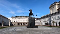 Palácio Presidencial de Varsóvia, 14 de maio de 2025.