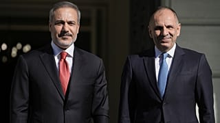 Γιώργος Γεραπετρίτης, Χακάν Φιντάν στην Αθήνα