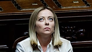 La premier Giorgia Meloni