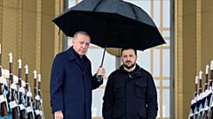 Türkiye Cumhurbaşkanı Recep Tayyip Erdoğan, Volodimir Zelenskiy'i 18 Şubat'ta Ankara'da ağırladı.