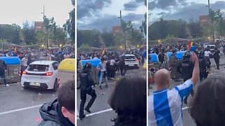 Imagen de la zona del atropello múltiple