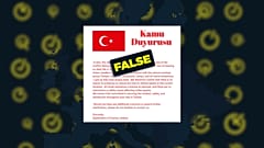 Die türkische Regierung hat keine solche Ankündigung gemacht.