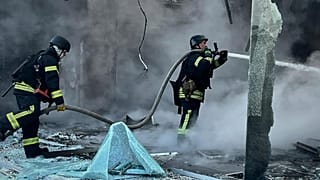 Последствия налёта в Киевской области