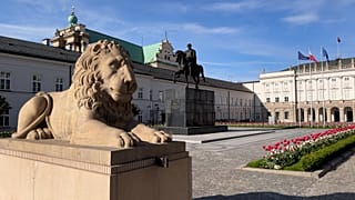 Il palazzo presidenziale di Varsavia, Polonia