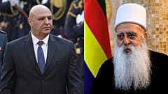 الرئيس اللبناني جوزيف عون وزعيم الطائفة الدرزية في إسرائيل موفق طريف