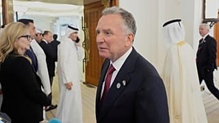 Steve Witkoff, ABD Başkanı Donald Trump'ın Orta Doğu turu kapsamında Katar Doha'da, 14 Mayıs 2025