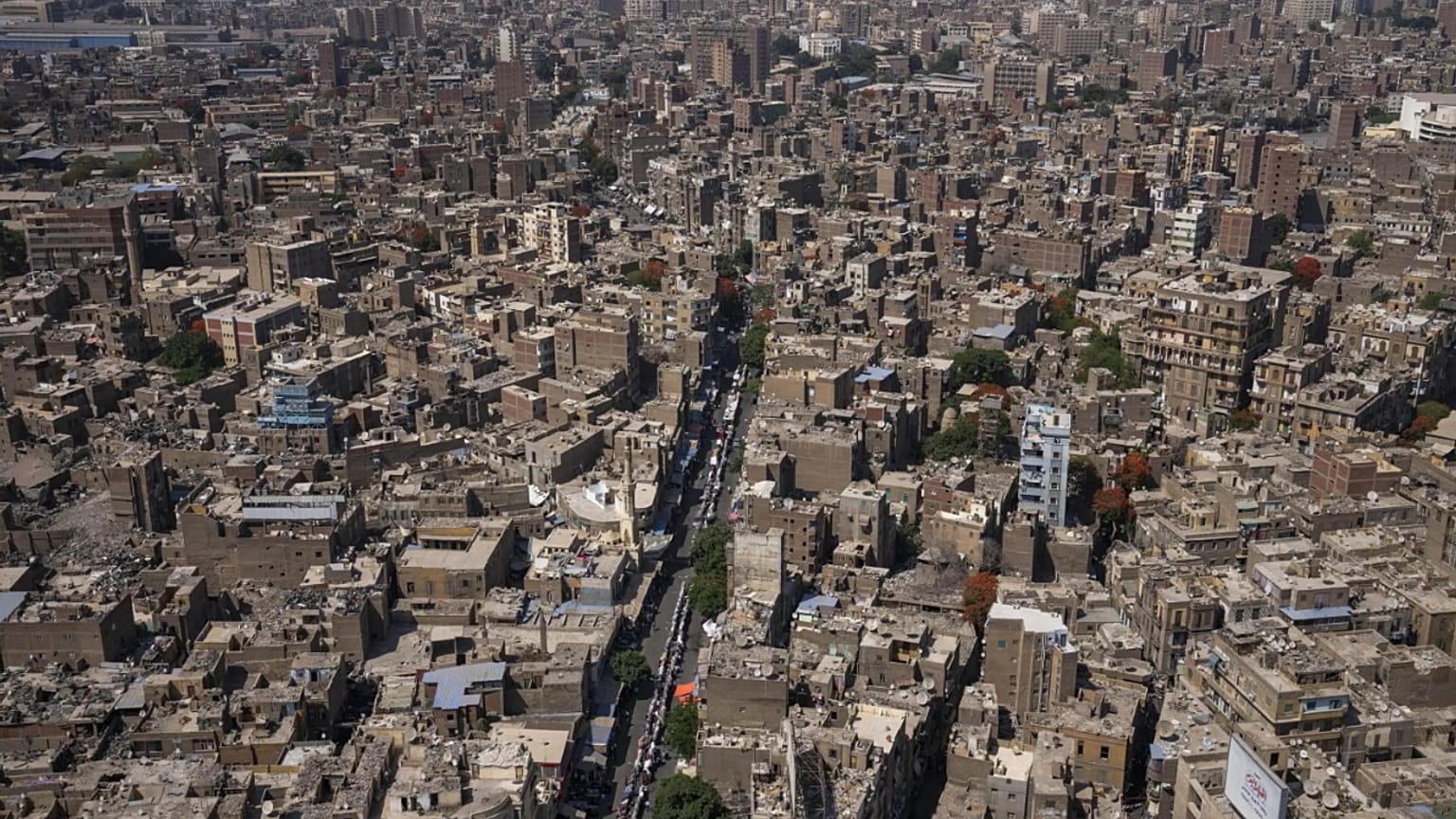 صورة جوية للعاصمة المصرية القاهرة