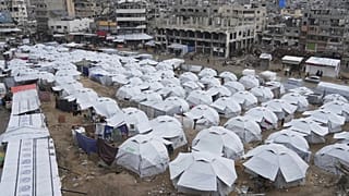 خيم النازحين شمالي قطاع غزة