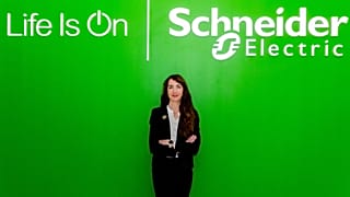 Schneider Electric's executive vice president of European Operations, Gwenaelle Avice Huet.