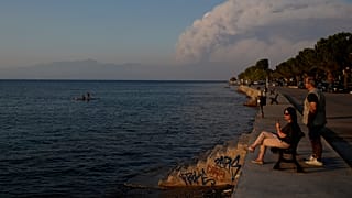 Mehrere Erdbeben erschütterten die Insel Euböa in Griechenland. Mehr als 50 Häuser wurden beschädigt. 