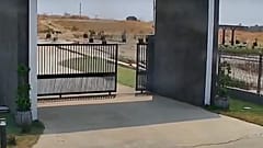 Güvenlik kamerasının yakaladığı görüntülerden bir kare.