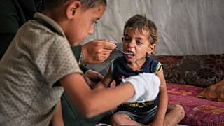 Un niño gazatí.