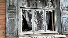 Drohnenangriff aus Russland beschädigt Häuser und Geschäfte in Slowjansk