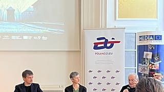 Reunião na Embaixada da Polónia em Bruxelas