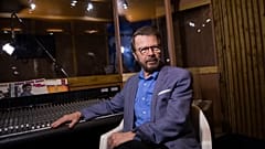 Bjorn Ulvaeus en un estudio de grabación de Londres.