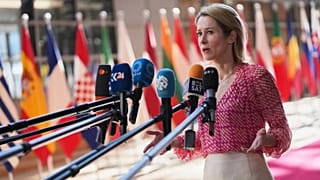 Η επικεφαλής της διπλωματίας της ΕΕ, Κάγια Κάλλας