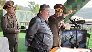 Kim Jong-un. Foto de archivo