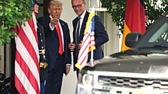 Bundeskanzler Friedrich Merz bei Donald Trump im Weißen Haus