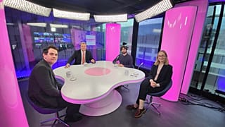 Le panel de cette semaine : Nicholas Vinocur, Stefan Grobe, Jean Comte et Sophie Pornschlegel.