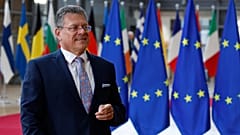 EU Commissioner for Trade and Economic Security Maros Sefcovic