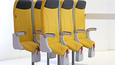 Aviainteriors' model of what the 'Skyrider' seat design could look like