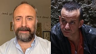 Oyuncular Halit Ergenç (solda) ile Rıza Kocaoğlu (sağda)