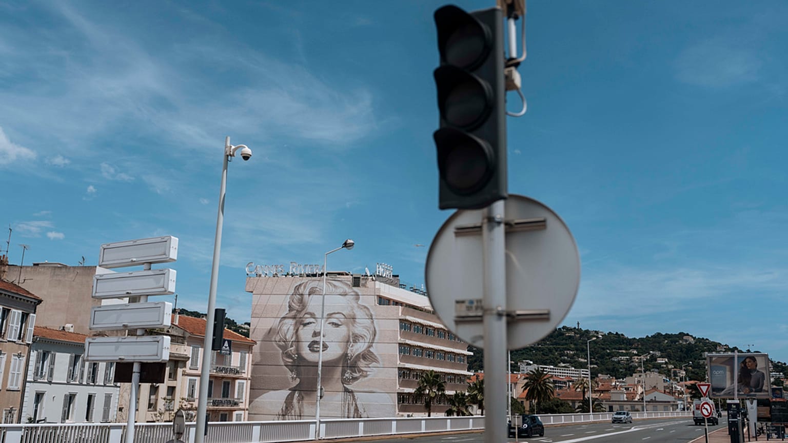 Interruzione della corrente a Cannes, sabato 24 maggio 2025.
