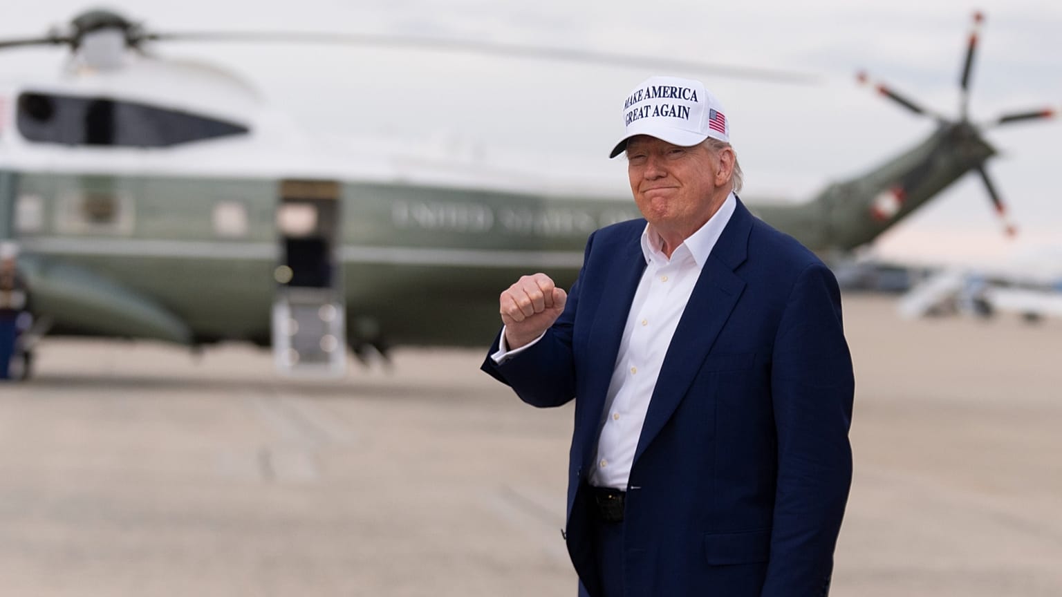 Il presidente degli Stati Uniti Donald Trump 
