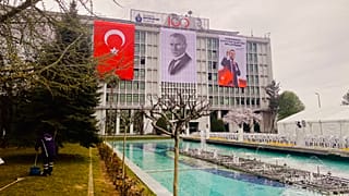 İstanbul Büyükşehir Belediye binası - Saraçhane / İstanbul - 26 Mart 2025
