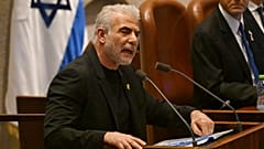 زعيم المعارضة يائير لابيد، في القدس، الاثنين، 28 أكتوبر 2024