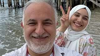 Kerem Kınık ve kızı Zehra Kınık