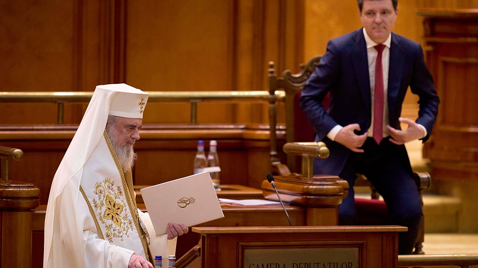 Τελετή ορκωμοσίας το νέου προέδρου της Ρουμανίας