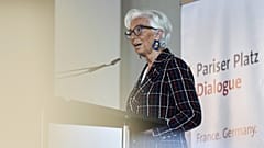 Η Κριστίν Λαγκάρντ μιλάει στο Βερολίνο