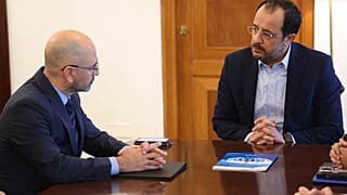 Φωτό αρχείου - Ο Γενικός Ελεγκτής με τον Πρόεδρο Χριστοδουλίδη