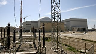 Az iráni Bushehr atomerőműjének reaktorépülete